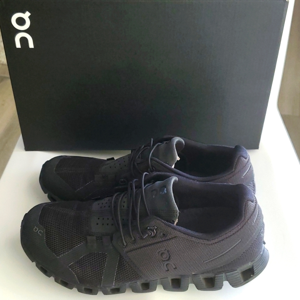 On Running Black Athletic Shoes